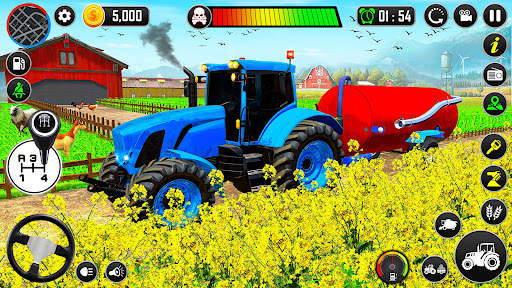 Mega Tractor Driving Simulator screenshot 7
