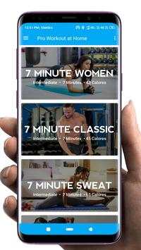 Pro Workout at Home [ no equipment ] screenshot 1