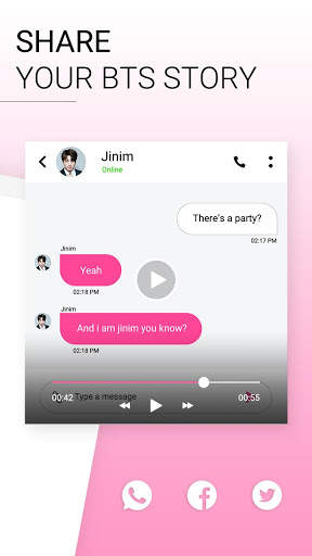 BTS Love Chat Simulator screenshot 7
