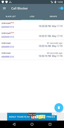Calls blocker with week days scheduler 4 تصوير الشاشة