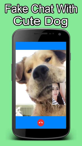 Cute Dog Prank Call - Fake Call 3 تصوير الشاشة