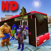 Superhero Passenger Bus Driving Simulation Game 1.0