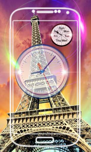 Paris Clock Live Wallpaper HD screenshot 6