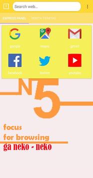 NFIVE Browser screenshot 1