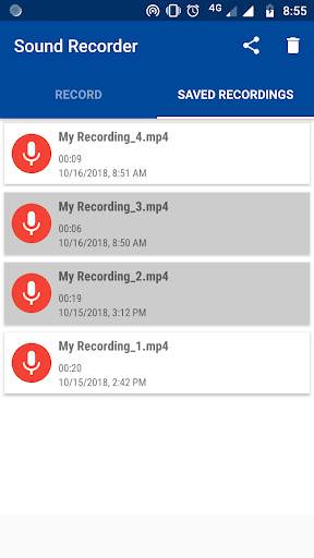 Voice Recorder 7 تصوير الشاشة
