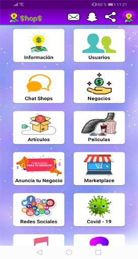 Shops screenshot 2