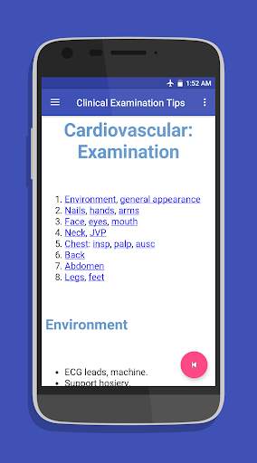 Clinical Examination Tips screenshot 2