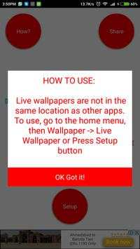 Fit Full Screen Live Wallpaper screenshot 1