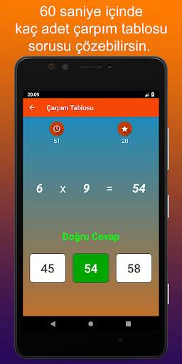 Çarpım Tablosu Ezberleme ve Matematik Oyunu screenshot 4