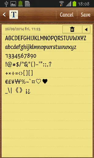 Coomeec Pro FlipFont screenshot 3