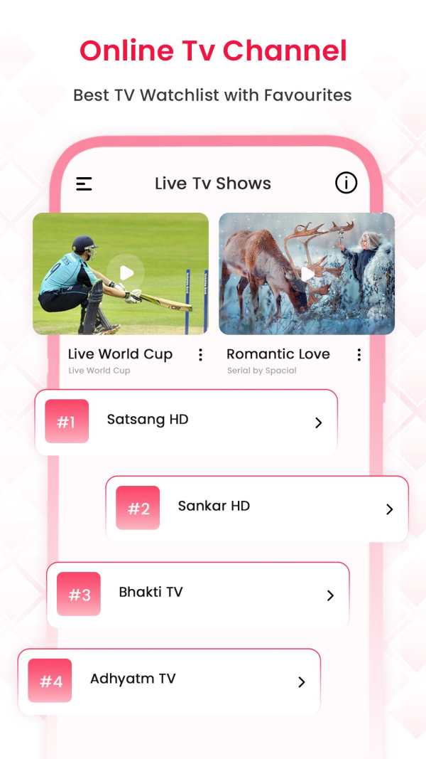 Live TV Channel Guide screenshot 3