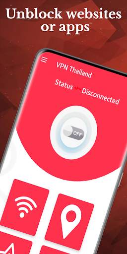 VPN Thailand - get free Thailand IP - VPN ‏⭐🇹🇭 screenshot 1