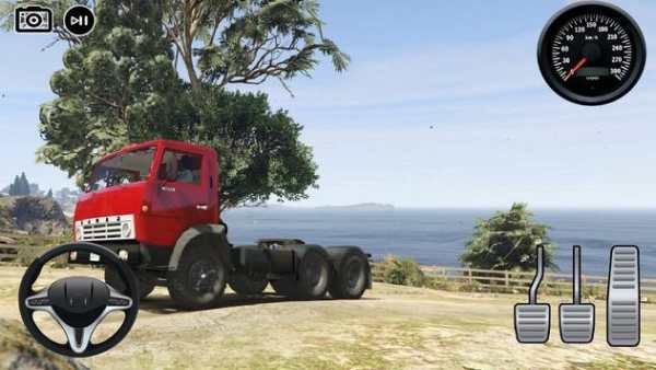 Driving KAMAZ Truck New Simulator screenshot 2