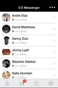 3D Messenger screenshot 4