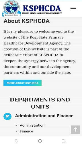Kogi State Primary Health Care Development Agency screenshot 7