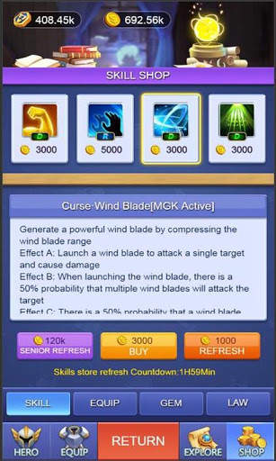 Legendary Heroes TD:Tower Defense Strategy Games screenshot 6