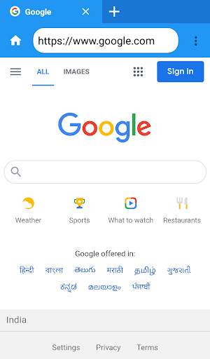 5G Browser screenshot 4