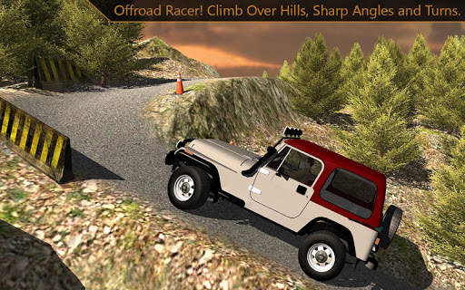Offroad Jeep mountain climb 3d screenshot 2