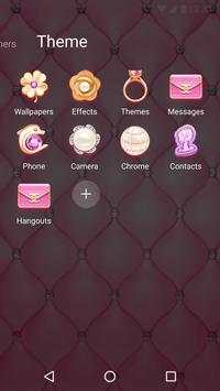 Luxury Theme - Pink Diamond Wallpaper & Icons скриншот 3