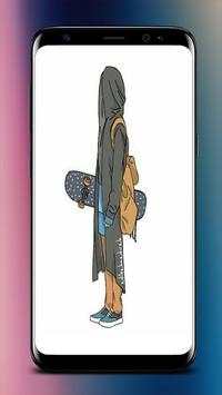 Muslimah Cartoon Wallpaper - blessings screenshot 6