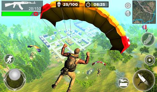 Free Survival Battleground Squad: Free Firing Game screenshot 8