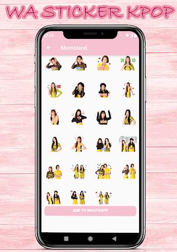 StickerWA Korean Idol WA Sticker KPOP for WhatsApp screenshot 7