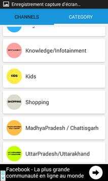 Channel List for Tata Sky India 2018 screenshot 3