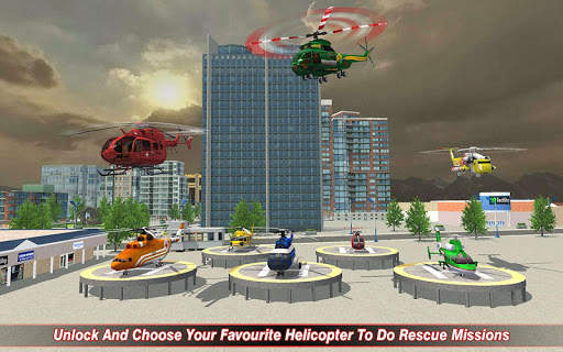 Ambulance Helicopter Game screenshot 6