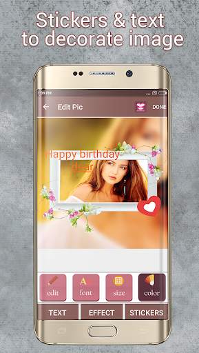 Happy Birthday PIP camera screenshot 6