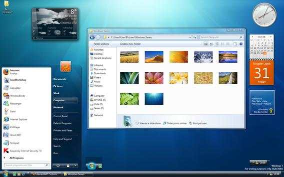 Window 7 Reference screenshot 1