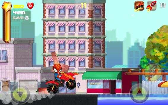 Spider kid - The hero man adventure game for kids screenshot 3
