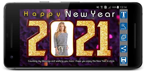 2021 Newyear Photo Frames screenshot 3