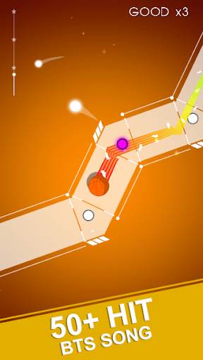TXT Dancing Line: CROWN Song Dance Line Tiles Game screenshot 3