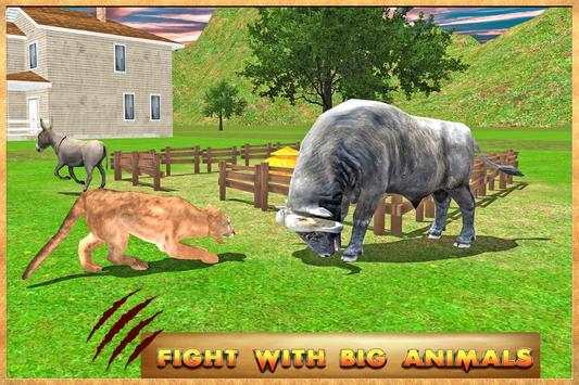 Mountain Lion: Wild Cougar Sim screenshot 8