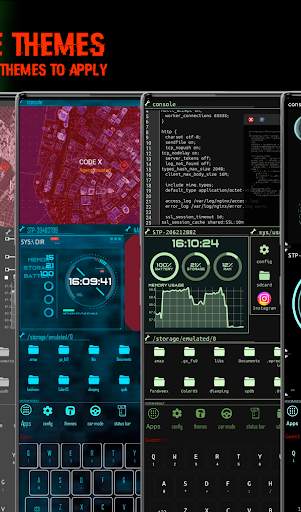 Futuristic Launcher screenshot 4