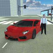 Russian city of crime 3D icon