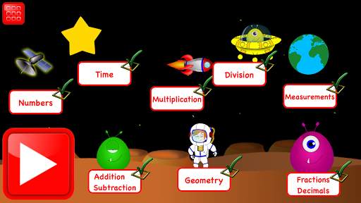 4th Grade Math Game Kids LITE screenshot 1