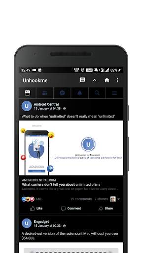 Unhookme for facebook screenshot 5