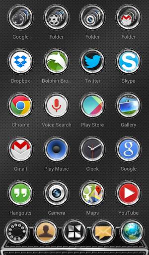 Next Launcher 3D Theme Bespoke screenshot 3
