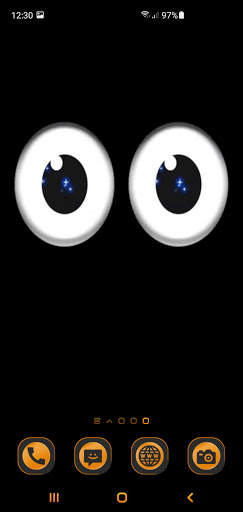 Funny Phone Eyes Live Wallpaper screenshot 1