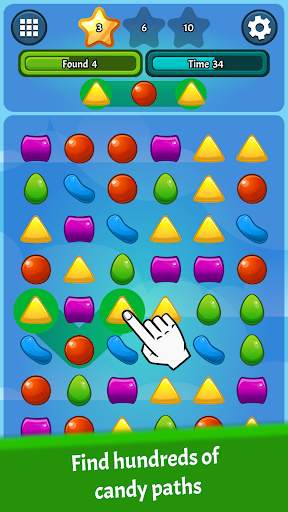 Candy Shapes Link and Merge Games screenshot 2