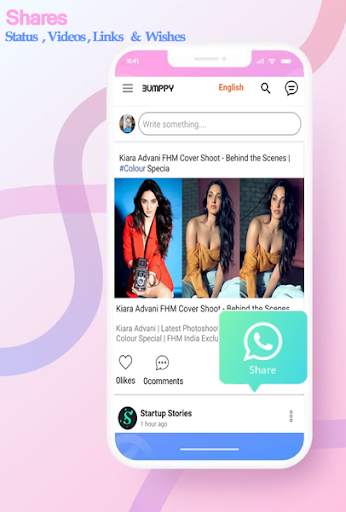 Bumppy - Social Media, Free Videos Download, News screenshot 5
