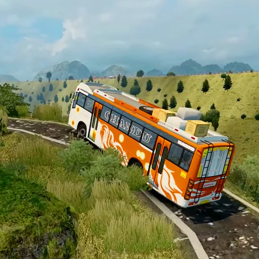 ikon permainan bus simulator bus 3d