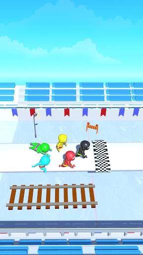 Crowd race 3d - Stickman run in road screenshot 8