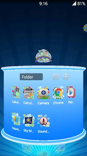 Good Day Next Launcher theme screenshot 8