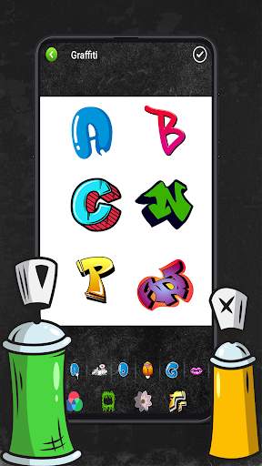 Graffiti Spray - Logo Maker App 2020 screenshot 3