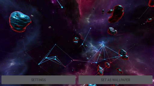 Sci_Fi Particle Plexus 3D Live Wallpaper screenshot 20