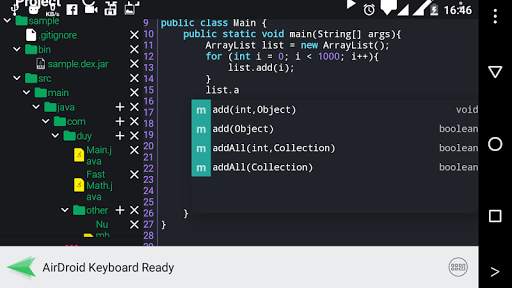 Java N-IDE - Android Builder - Java SE Compiler 1 تصوير الشاشة