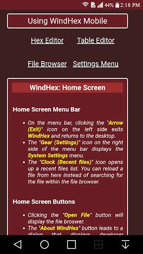 HEX Editor - WindHex Mobile screenshot 8