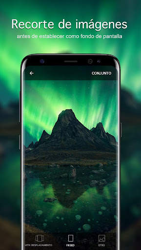 Fondos con luces del norte 4K screenshot 3